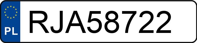 Numer rejestracyjny RJA 58722 posiada CITROEN EVASION - RJA58722 Numer rejestracyjny RJA 58722 posiada CITROEN EVASION - RJA58722