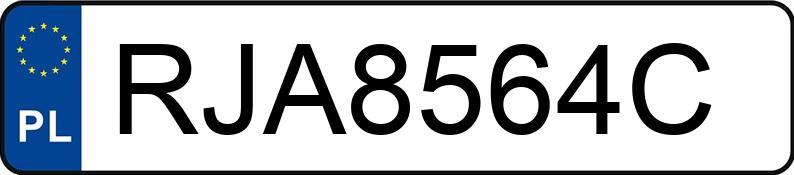 Numer rejestracyjny RJA 8564C posiada VOLKSWAGEN GOLF 1.6 TDI - RJA8564C