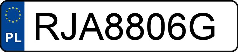 Numer rejestracyjny RJA 8806G posiada MERCEDES-BENZ E 270 CDI - RJA8806G