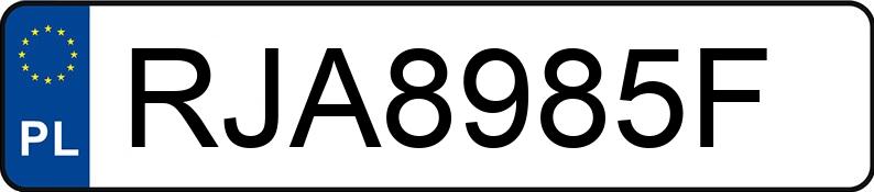 Numer rejestracyjny RJA 8985F posiada BMW 520D XDRIVE - RJA8985F Numer rejestracyjny RJA 8985F posiada BMW 520D XDRIVE - RJA8985F