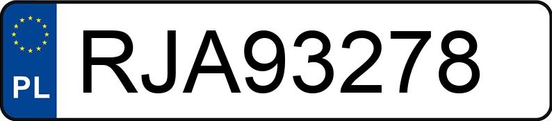 Numer rejestracyjny RJA 93278 posiada OPEL INSIGNIA - RJA93278