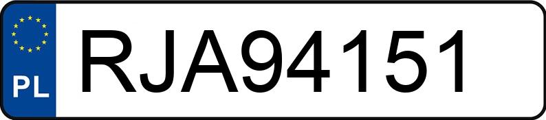 Numer rejestracyjny RJA 94151 posiada KIA SPORTAGE - RJA94151