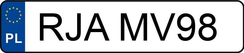 Numer rejestracyjny RJA MV98 posiada MBK XCITY - RJAMV98
