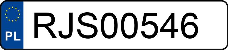 Numer rejestracyjny RJS 00546 posiada AUDI S3 Quattro 1.8 Kat. MR`01 8L T - RJS00546