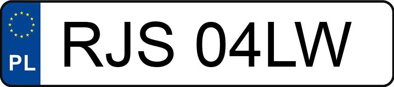 Numer rejestracyjny RJS 04LW posiada WAZ LADA NIVA - RJS04LW Numer rejestracyjny RJS 04LW posiada WAZ LADA NIVA - RJS04LW