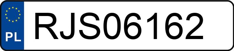Numer rejestracyjny RJS 06162 posiada BMW 3 - RJS06162
