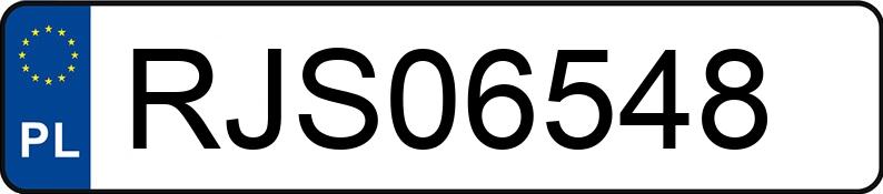 Numer rejestracyjny RJS 06548 posiada SEAT IBIZA - RJS06548