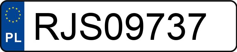 Numer rejestracyjny RJS 09737 posiada BMW 320 CI - RJS09737