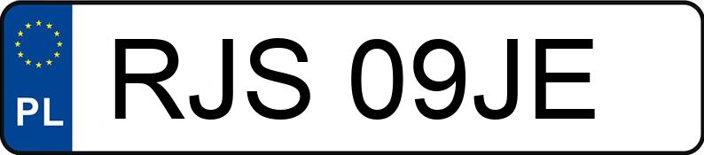 Numer rejestracyjny RJS 09JE posiada PEUGEOT PARTNER XR 1.4 - RJS09JE