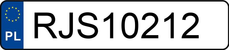 Numer rejestracyjny RJS 10212 posiada FORD KUGA - RJS10212