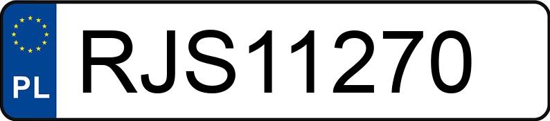 Numer rejestracyjny RJS 11270 posiada BMW 525 Touring Diesel DPF MR`03 E4 E61 Edition Fleet Aut. - RJS11270