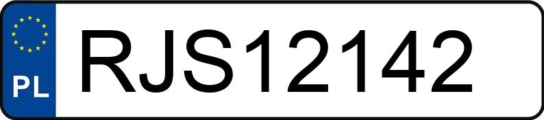 Numer rejestracyjny RJS 12142 posiada BMW 530i MR`16 E6d G30 xDrive Steptronic - RJS12142 Numer rejestracyjny RJS 12142 posiada BMW 530i MR`16 E6d G30 xDrive Steptronic - RJS12142