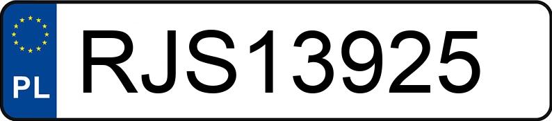 Numer rejestracyjny RJS 13925 posiada SEAT TOLEDO 1.9 TDI - RJS13925