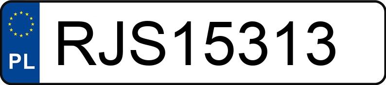 Numer rejestracyjny RJS 15313 posiada LEXUS CT200H - RJS15313