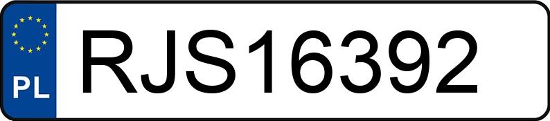 Numer rejestracyjny RJS 16392 posiada BMW 318 Touring Diesel MR`12 E5 F31 318 Touring Diesel MR`12 E5 F31 - RJS16392