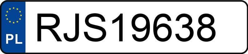 Die Registrierungsnummer RJS 19638 hat JEEP Grand Cherokee IV MR`14 E5 Overland - RJS19638
