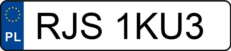Numer rejestracyjny RJS 1KU3 posiada AUDI A4 - RJS1KU3 Numer rejestracyjny RJS 1KU3 posiada AUDI A4 - RJS1KU3