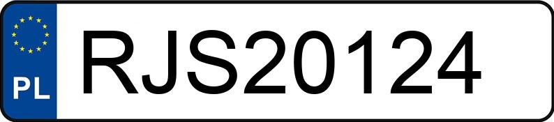 Numer rejestracyjny RJS 20124 posiada AUDI Q5 TDI MR`25 E6EA GU Q5 TDI MR`25 E6EA GU - RJS20124