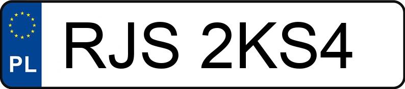 Numer rejestracyjny RJS 2KS4 posiada OPEL VECTRA - RJS2KS4