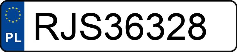Numer rejestracyjny RJS 36328 posiada BMW 328i Cabrio Kat. E36 328i Cabrio Kat. E36 - RJS36328