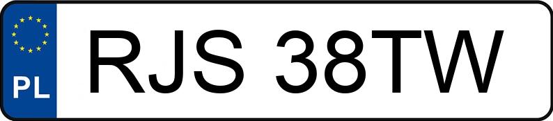 Numer rejestracyjny RJS 38TW posiada URSUS MF 255 - RJS38TW