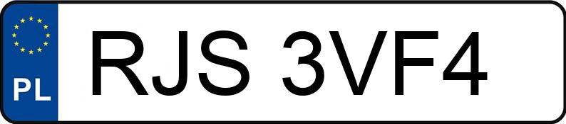 Numer rejestracyjny RJS 3VF4 posiada AUDI A4 Avant 1.9 TDi DPF MR`05 E4 8E A4 Avant 1.9 TDi DPF MR`05 E4 8E - RJS3VF4