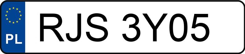 Numer rejestracyjny RJS 3Y05 posiada CITROEN C8 2.0 16V MR`02 E4 SX - RJS3Y05