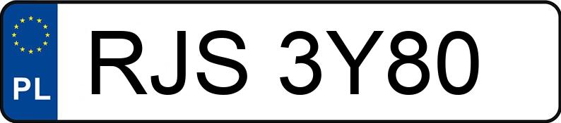 Numer rejestracyjny RJS 3Y80 posiada MERCEDES-BENZ C 200 2.2 CDI - RJS3Y80