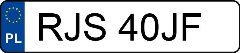Numer rejestracyjny RJS 40JF posiada SEAT CORDOBA - RJS40JF Numer rejestracyjny RJS 40JF posiada SEAT CORDOBA - RJS40JF