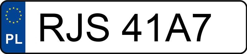 Numer rejestracyjny RJS 41A7 posiada VOLKSWAGEN LUPO - RJS41A7