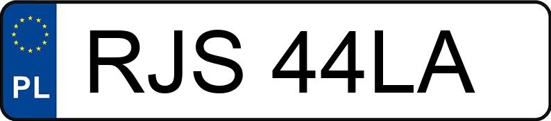 RegistreringsnummerRJS 44LA har VOLKSWAGEN Passat B5 1.9 TDI MR`96 E2 Trendline - RJS44LA