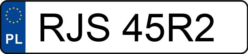 Numer rejestracyjny RJS 45R2 posiada BMW 528 - RJS45R2 Numer rejestracyjny RJS 45R2 posiada BMW 528 - RJS45R2