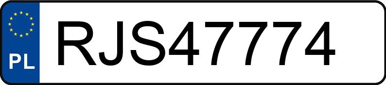 Numer rejestracyjny RJS 47774 posiada AUDI S3 Quattro 2.0 TFSI MR`12 E6 8V S3 Quattro 2.0 TFSI MR`12 E6 8V - RJS47774
