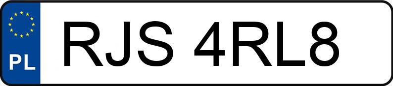 Numer rejestracyjny RJS 4RL8 posiada AUDI A3 1.9 TDI - RJS4RL8 Numer rejestracyjny RJS 4RL8 posiada AUDI A3 1.9 TDI - RJS4RL8