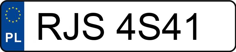 Numer rejestracyjny RJS 4S41 posiada HONDA Accord 1.8i MR`98 ES - RJS4S41