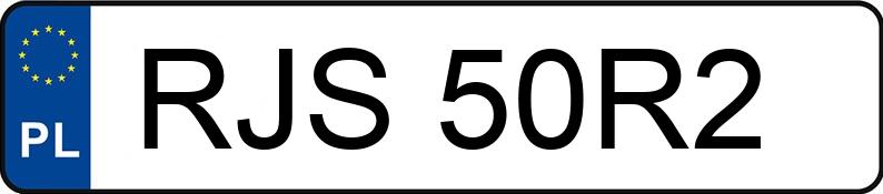 Numer rejestracyjny RJS 50R2 posiada VOLKSWAGEN GOLF - RJS50R2 Numer rejestracyjny RJS 50R2 posiada VOLKSWAGEN GOLF - RJS50R2