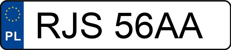 Numer rejestracyjny RJS 56AA posiada FIAT PANDA 1.0 - RJS56AA