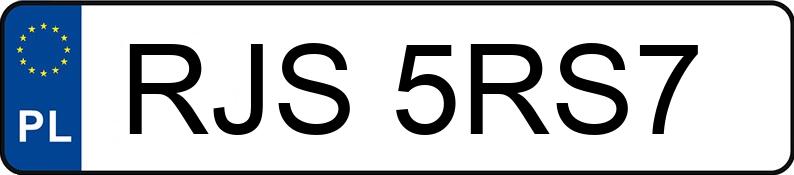 Registreringsnummeret RJS 5RS7 har NISSAN Qashqai 1.6 MR`10 E5 Acenta - RJS5RS7