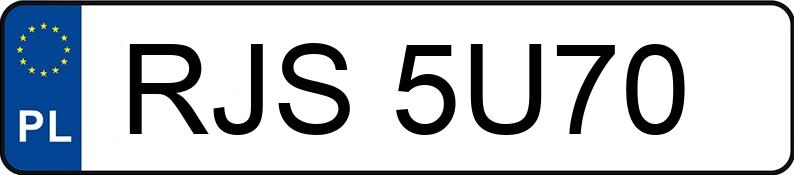 Numer rejestracyjny RJS 5U70 posiada OPEL CORSA 1.7D - RJS5U70 Numer rejestracyjny RJS 5U70 posiada OPEL CORSA 1.7D - RJS5U70