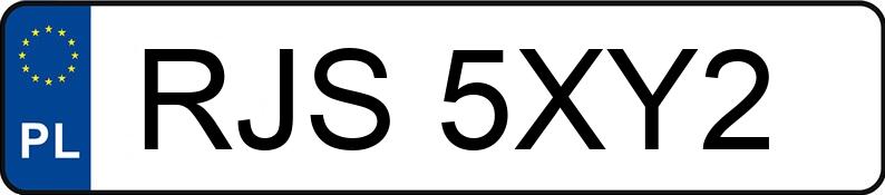 Numer rejestracyjny RJS 5XY2 posiada HONDA Accord 2.0i MR`03 E3 Tourer Comfort Aut. - RJS5XY2