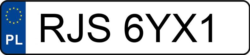 Numer rejestracyjny RJS 6YX1 posiada AUDI A6 1.8 Kat. MR`97 4B T Tiptronic - RJS6YX1