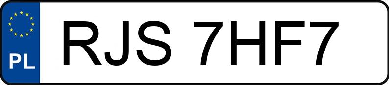 Numer rejestracyjny RJS 7HF7 posiada BMW M 3 Coupe 3.2 Kat. MR`02 E3 E46 M 3 Coupe 3.2 Kat. MR`02 E3 E46 - RJS7HF7