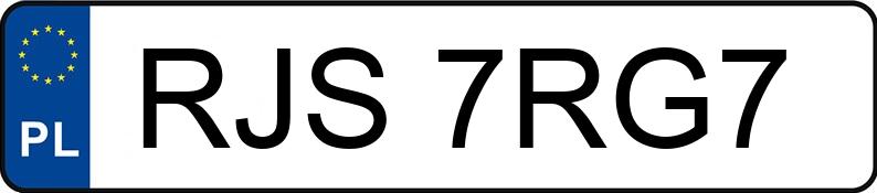 Numer rejestracyjny RJS 7RG7 posiada CITROEN C4 PICASSO - RJS7RG7