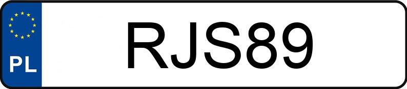 Numer rejestracyjny RJS 89 posiada DKW BLOCK 200 - RJS89