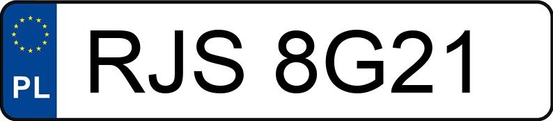 Numer rejestracyjny RJS 8G21 posiada SKODA OCTAVIA - RJS8G21