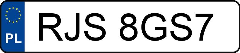 Le numéro d’enregistrement RJS 8GS7 a SEAT Alhambra 1.9 TDI MR`00 E3 7MS Signo - RJS8GS7
