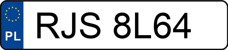 Numer rejestracyjny RJS 8L64 posiada LEXUS IS 200 - RJS8L64 Numer rejestracyjny RJS 8L64 posiada LEXUS IS 200 - RJS8L64