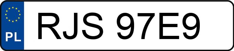 Registreringsnummeret RJS 97E9 har PEUGEOT 207 1.6 HDI MR`06 E4 Sporty 90 - RJS97E9