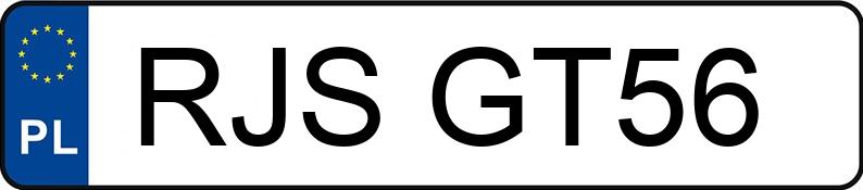 Numer rejestracyjny RJS GT56 posiada MERCEDES-BENZ SLK 200 - RJSGT56