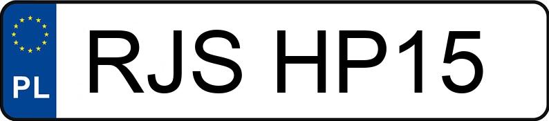 Numer rejestracyjny RJS HP15 posiada VOLKSWAGEN LUPO - RJSHP15 Numer rejestracyjny RJS HP15 posiada VOLKSWAGEN LUPO - RJSHP15